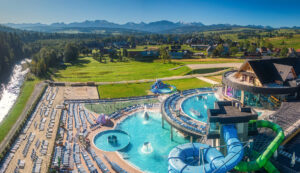 Chocholowska Thermal Baths Aerial View